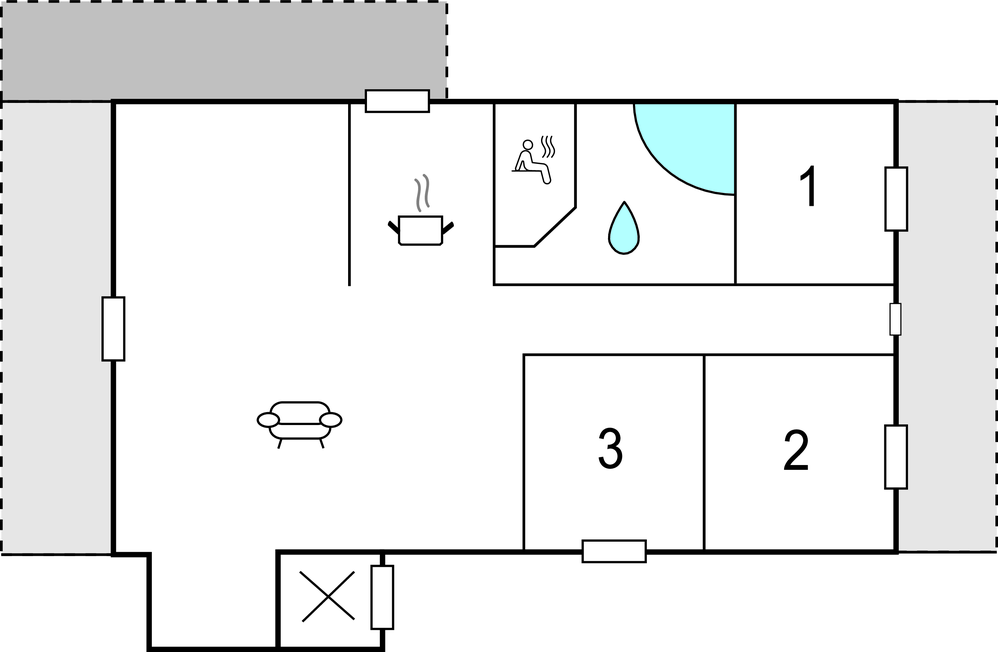 Semesterhus - Hummingen Strand , Danmark - F0050 