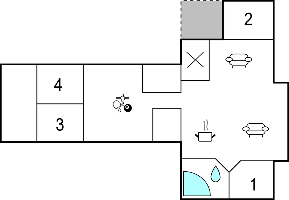 Ferienhaus - Grønninghoved Strand , Dänemark - F02010 
