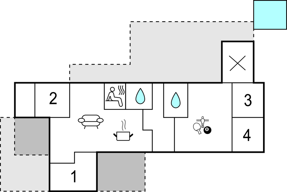 Semesterhus - Grønninghoved Strand , Danmark - F02045 