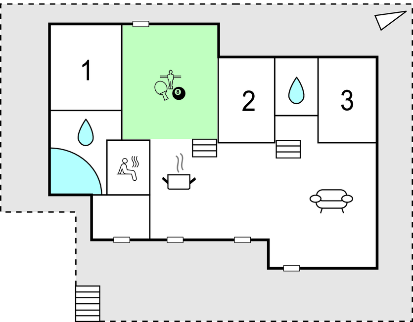 Ferienhaus - Grønninghoved , Dänemark - F02113 