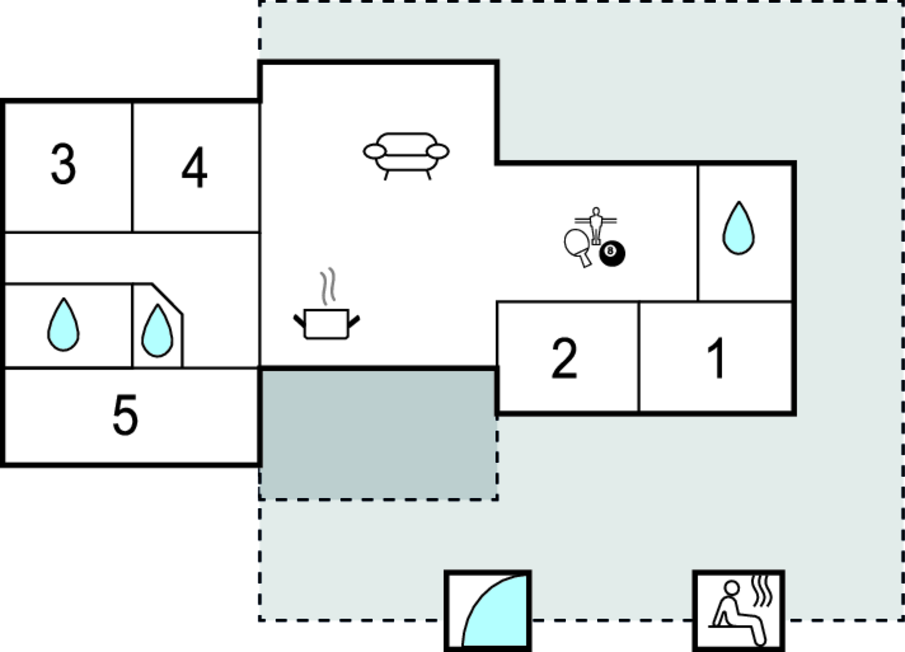 Feriehuse - Grønninghoved Strand , Danmark - F02135 
