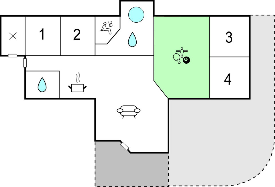 Feriehuse - Bredfjed Strand , Danmark - F0260 