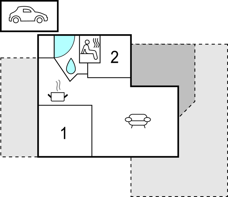 Feriehuse - Grønninghoved , Danmark - F02061 