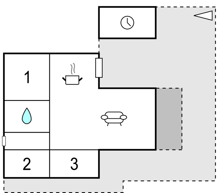 Feriehuse - Sandersvig , Danmark - F04389 
