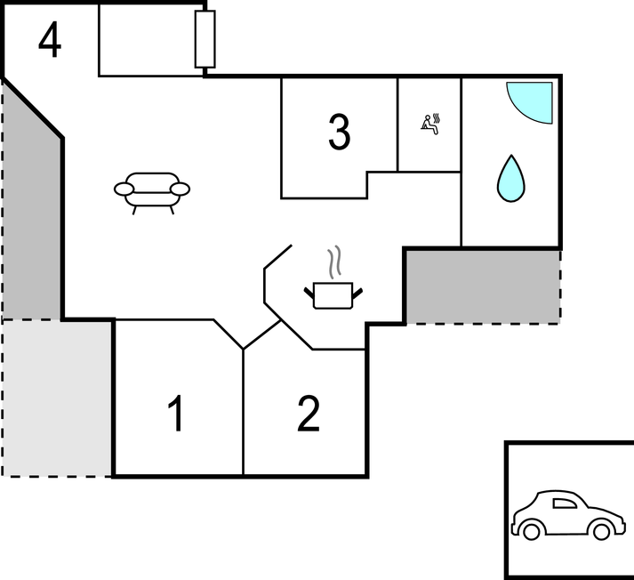 Location de vacances - Hejlsminde , Danemark - F04436 