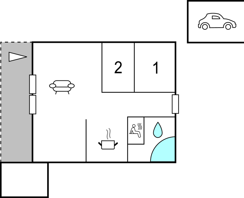 Feriehuse - Hejlsminde , Danmark - F04457 