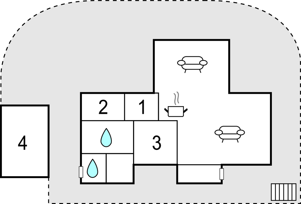 Ferienhaus - Hejlsminde , Dänemark - F04030 