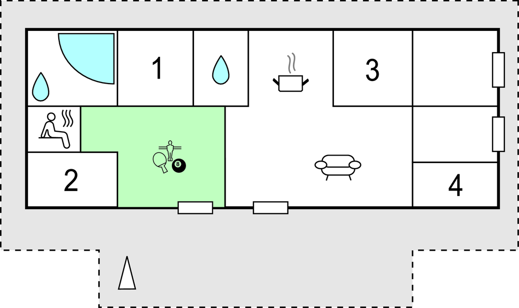 Ferienhaus - Sandersvig , Dänemark - F04395 