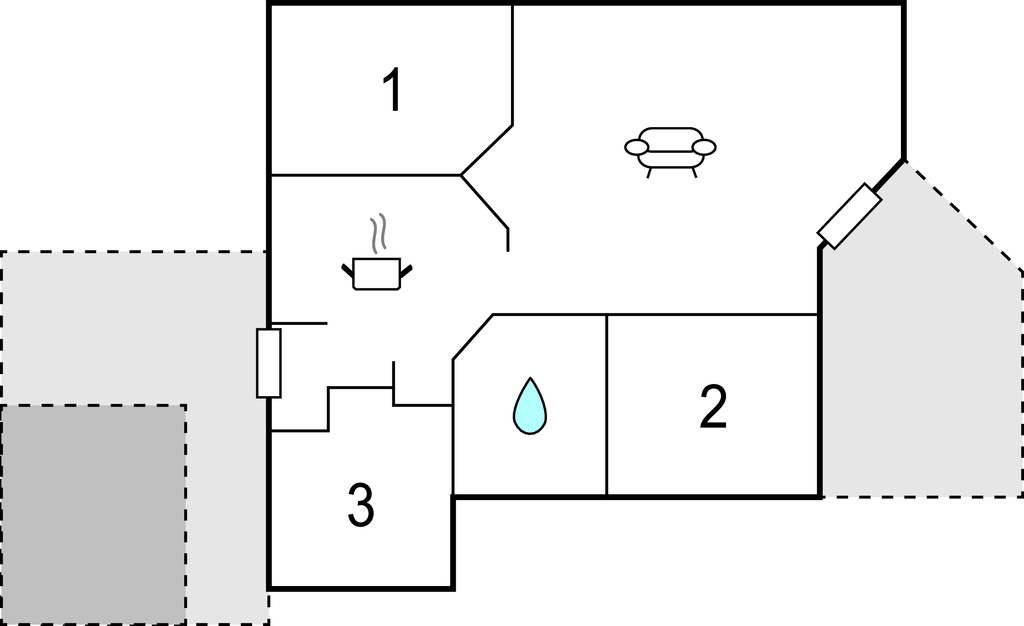 Feriehuse - Diernæs Strand , Danmark - F05428 