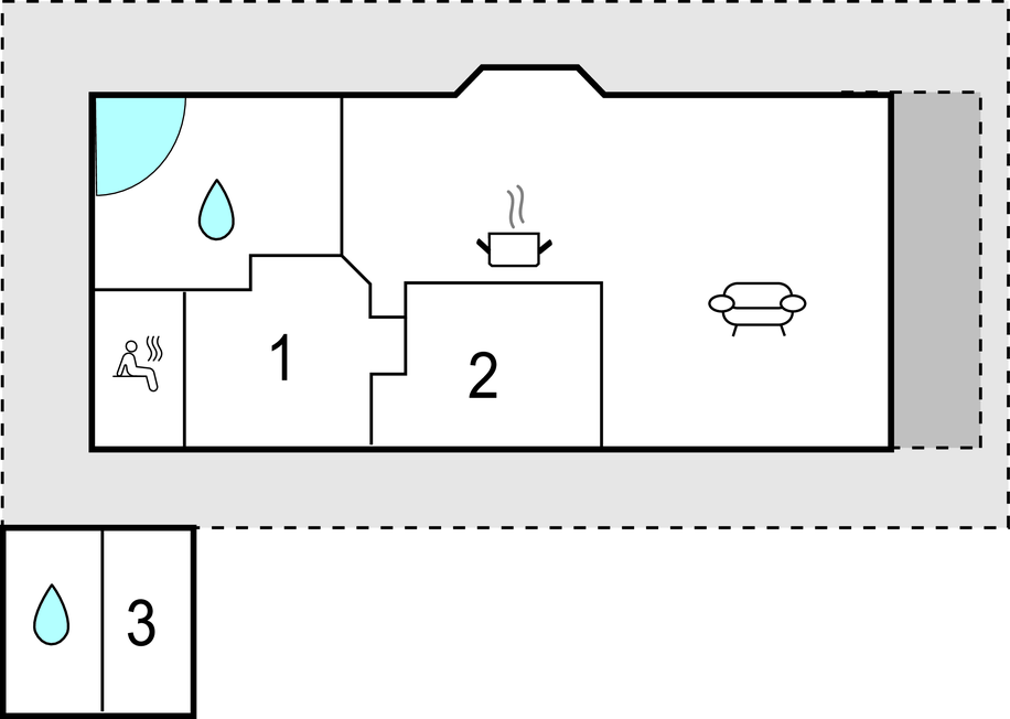 Feriehuse - Hejsager Strand , Danmark - F07002 