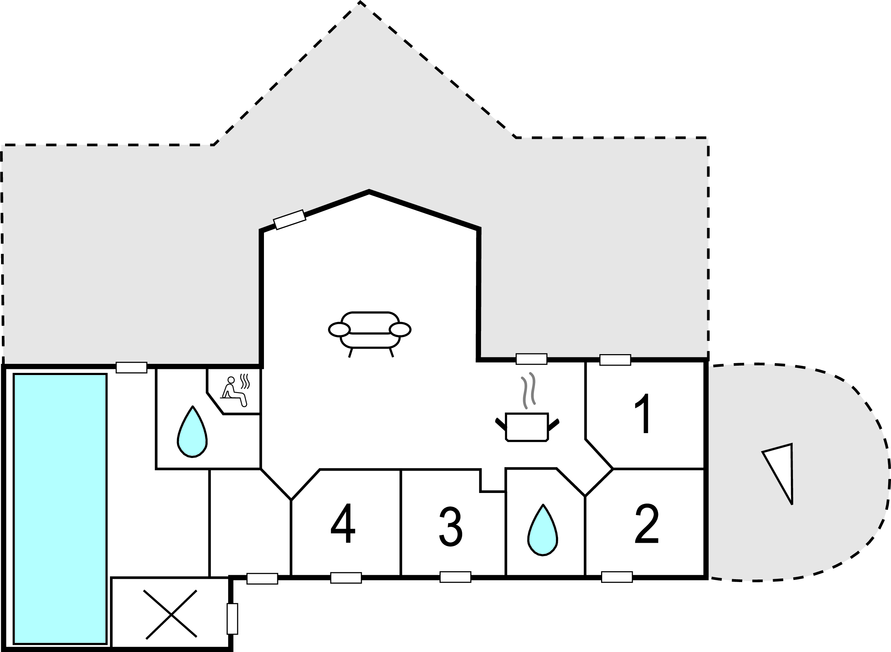 Ferienhaus - Kelstrup Strand , Dänemark - F07100 