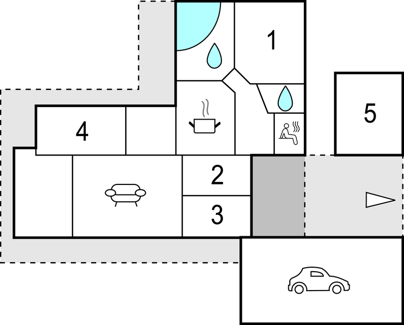 Feriehuse - Diernæs Strand , Danmark - F07140 