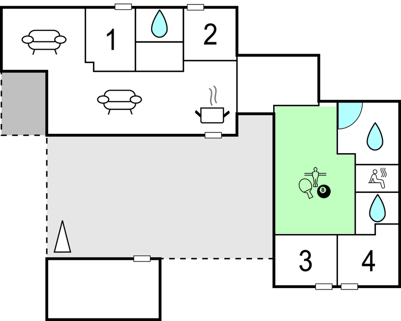 Ferienhaus - Flovt Strand , Dänemark - F07165 