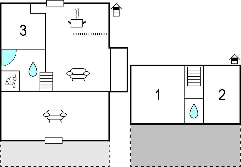 Feriehuse - Rendbjerg , Danmark - F08040 