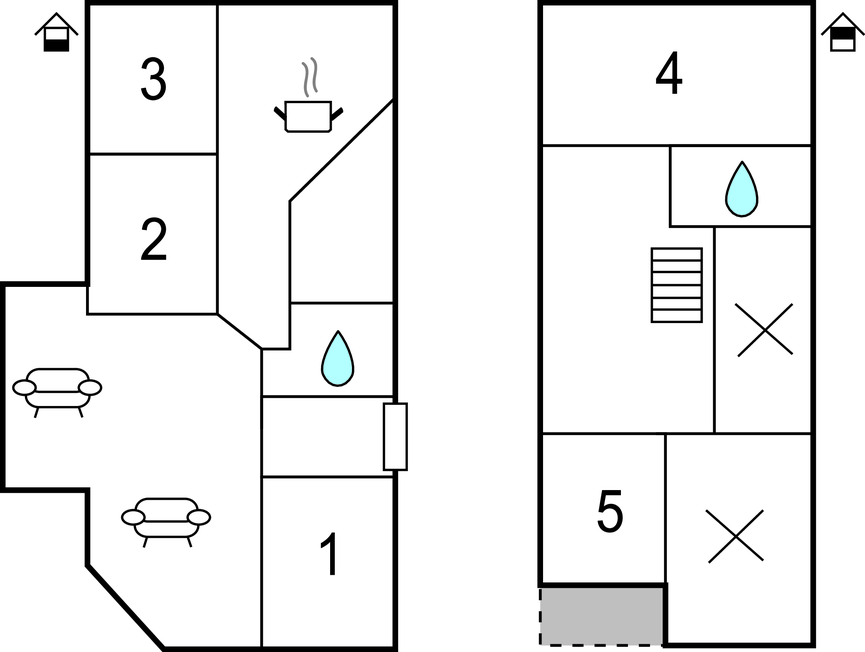 Feriehuse - Rinkenæs Strand , Danmark - F08346 