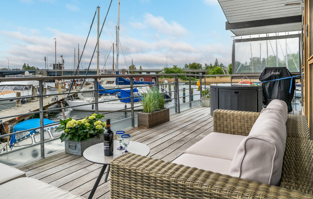 Husbåd - Gråsten Havnefront , Danmark - F08115 2