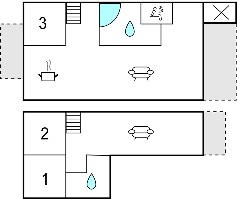 Feriehuse - Gråsten Havnefront , Danmark - F08085 