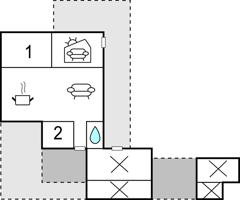 Feriehus - Skovmose Strand , Danmark - F09107 