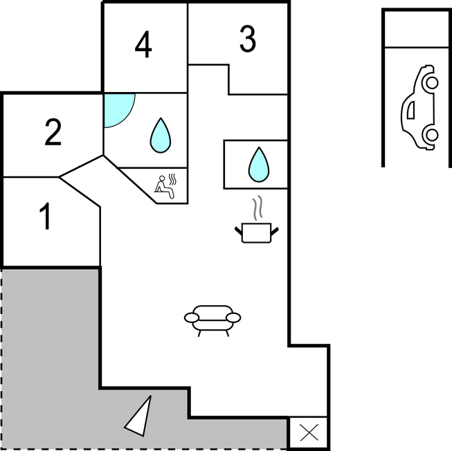 Ferienhaus - Kegnæs , Dänemark - F09174 