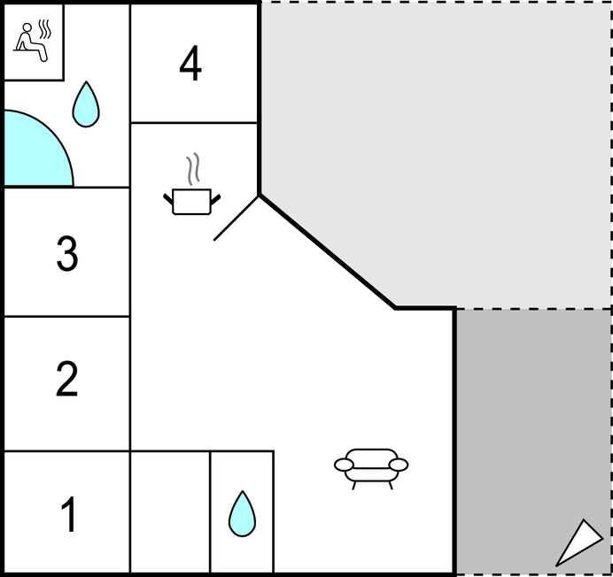 Ferienhaus - Skovmose Strand , Dänemark - F09224 