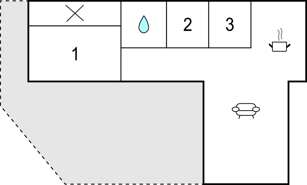 Semesterhus - Kegnæs , Danmark - F09370 