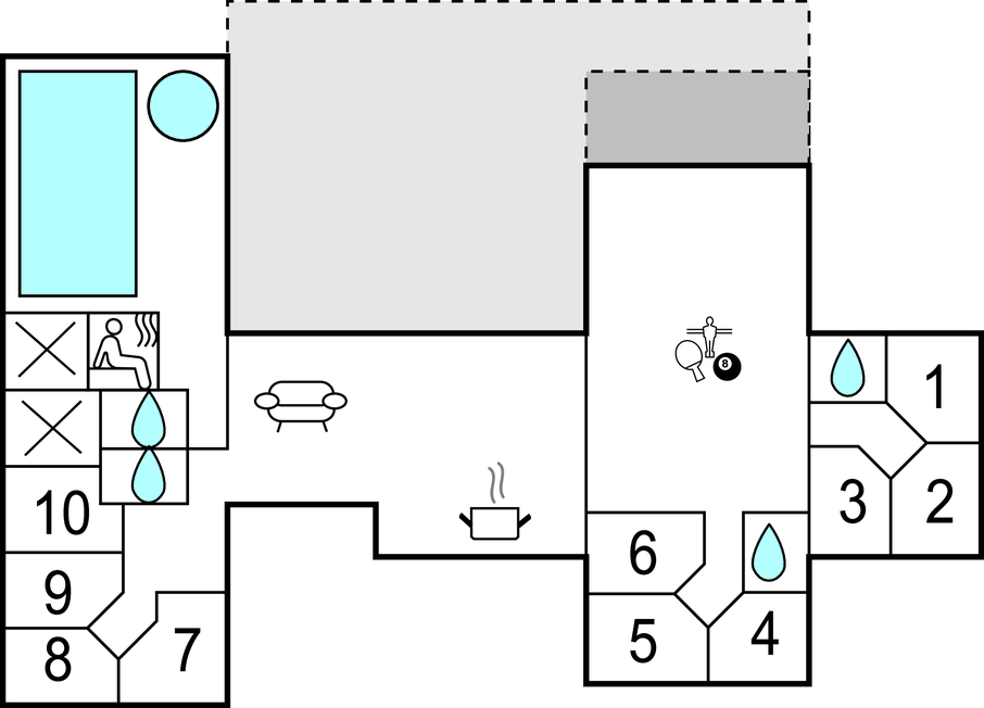 Feriehuse - Mommark Strand , Danmark - F09393 