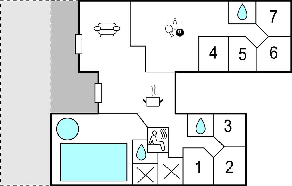 Feriehuse - Mommark Strand , Danmark - F09396 