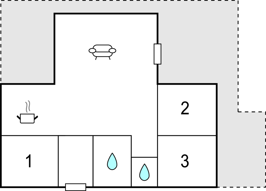 Feriehuse - Skovmose Strand , Danmark - F09521 