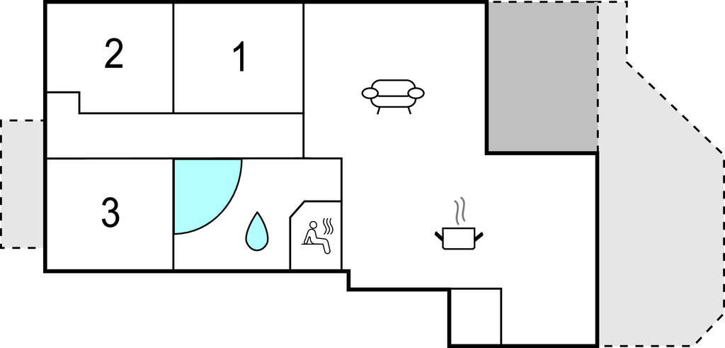 Feriehuse - Skovmose Strand , Danmark - F09163 