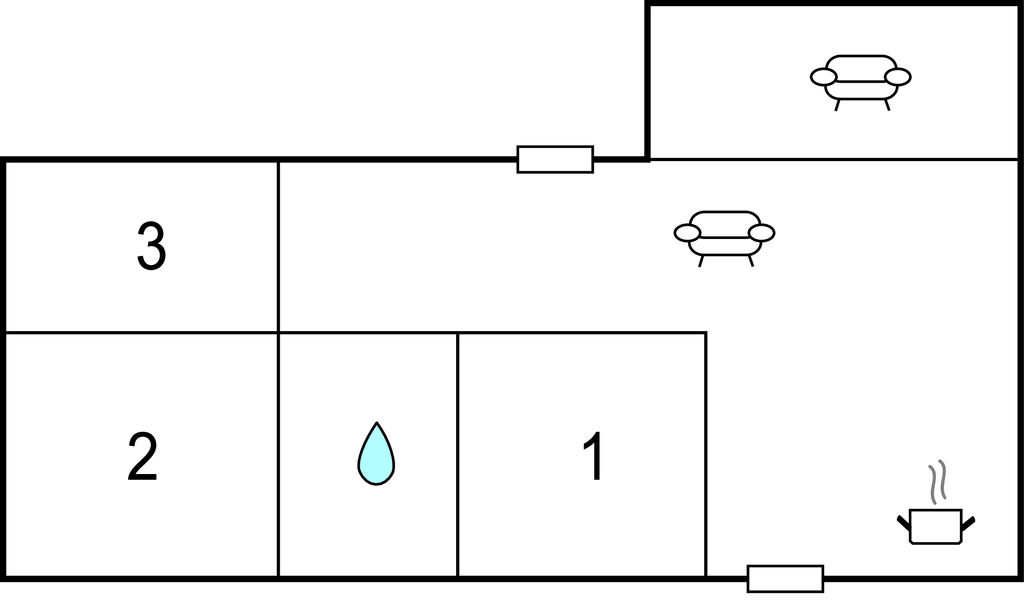 Feriehus - Skovmose Strand , Danmark - F09328 