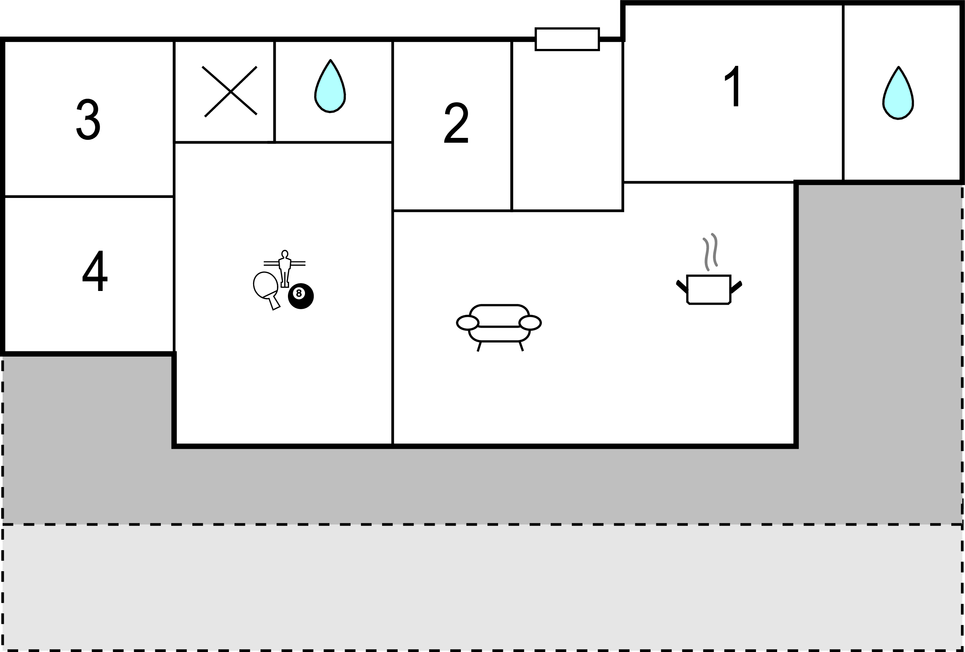 Ferienhaus - Købingsmark Strand , Dänemark - F09500 
