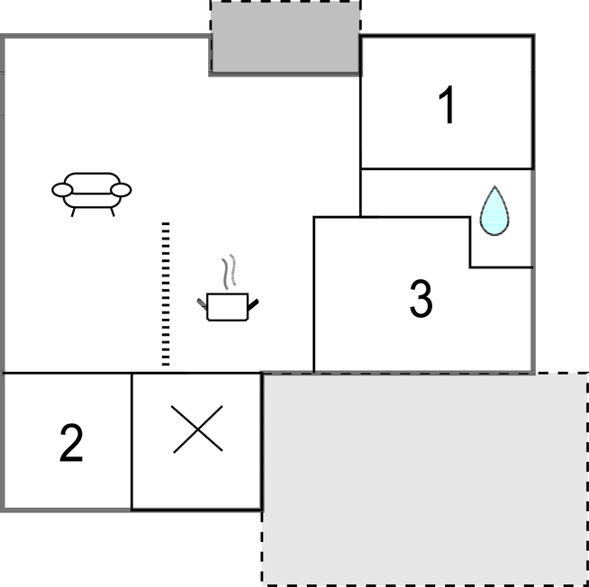 Semesterhus - Naldmose Strand , Danmark - F09525 