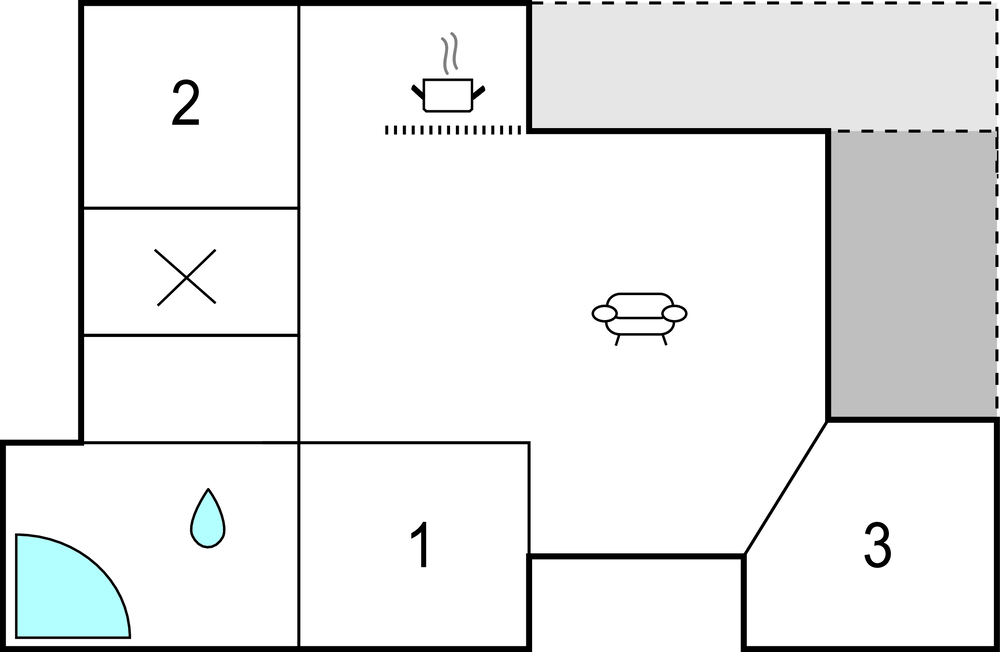 Feriehuse - Købingsmark Strand , Danmark - F09551 