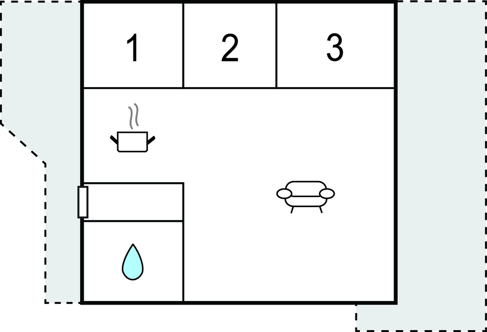 Semesterhus - Kegnæs Strand , Danmark - F09548 