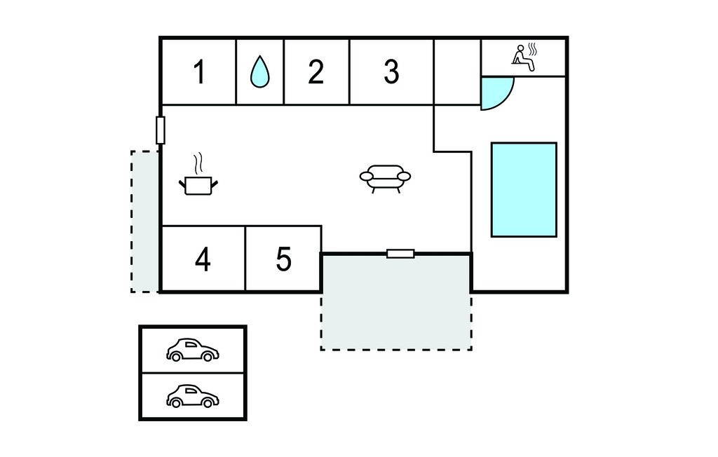 Ferienhaus - Købingsmark Strand , Dänemark - F09592 
