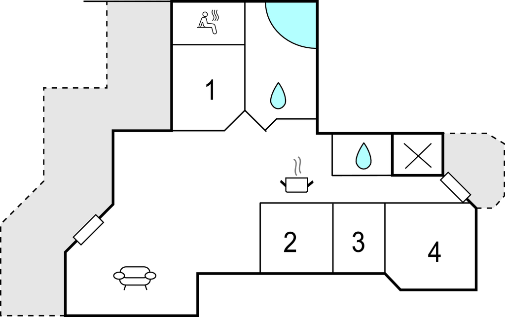 Ferienhaus - Ebbeløkke Strand , Dänemark - F3029 