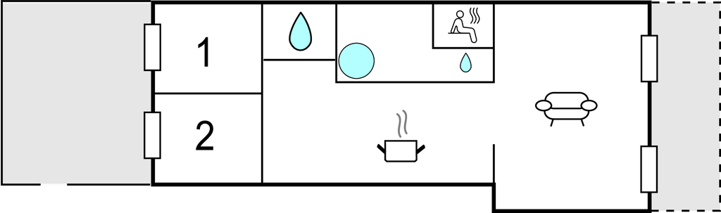 Ferienwohnung - Nykøbing Sj. Strand , Dänemark - F3187 