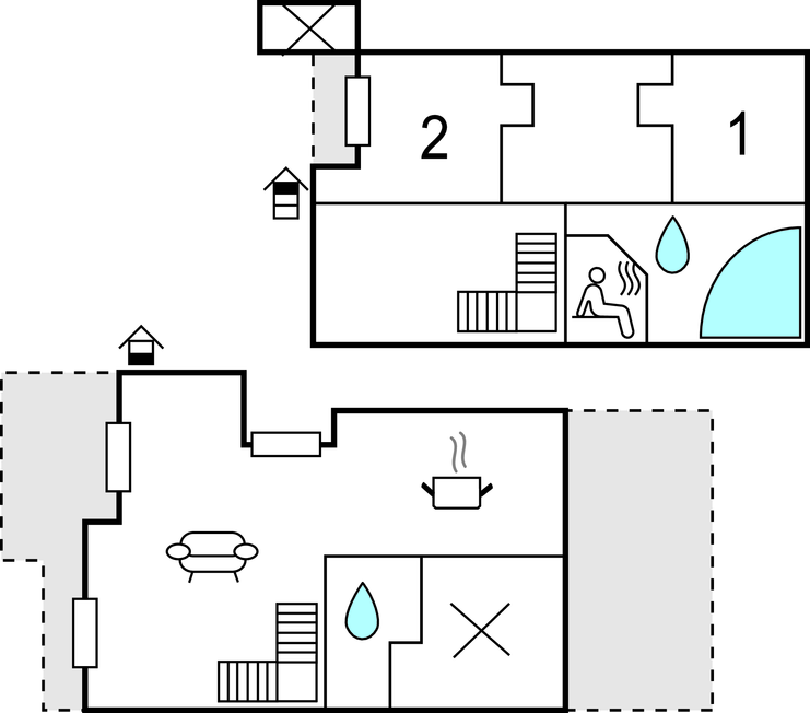 Ferienwohnung - Nykøbing Sj. Strand , Dänemark - F3350 