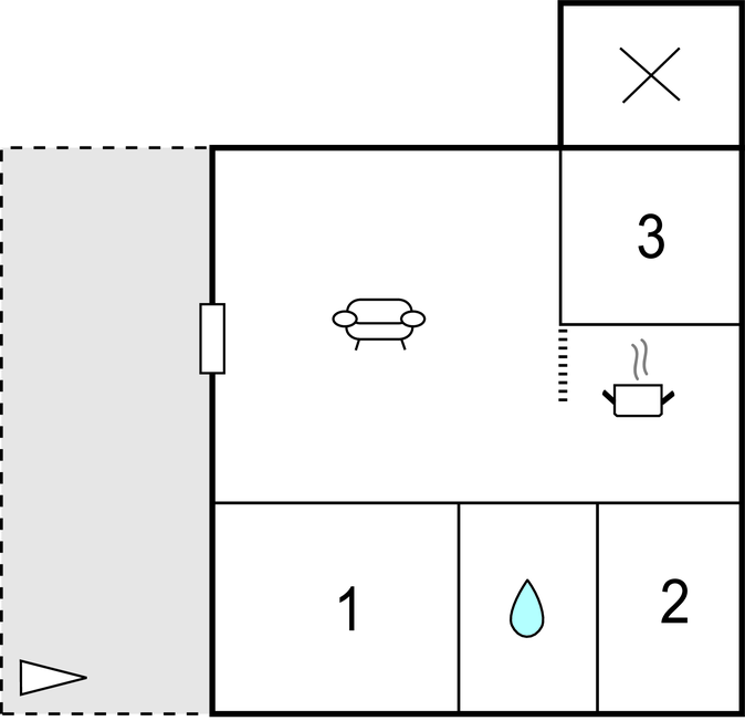Feriehuse - Kaldred , Danmark - F3404 