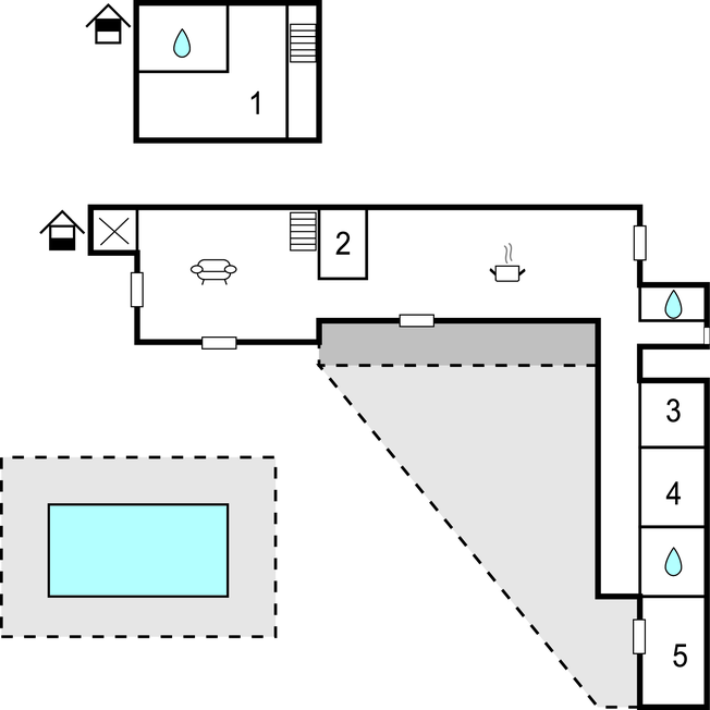Semesterhus - Eglise Neuve D'Issac , Frankrike - FAD799 