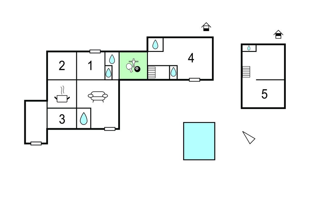 Location de vacances - Eyraud-Crempse-Maurens , France - FAD503 