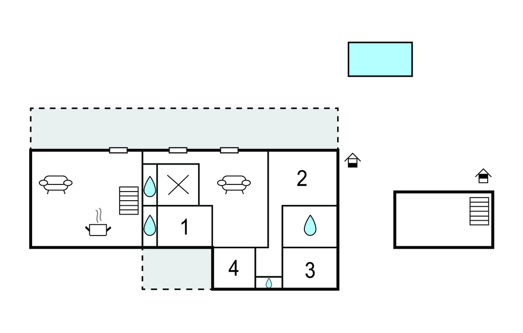 Location de vacances - Saint-Géraud-de-Corps , France - FAD507 