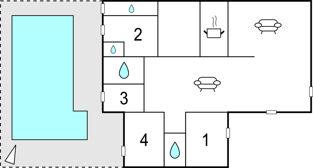 Semesterhus - Cézac , Frankrike - FAG712 