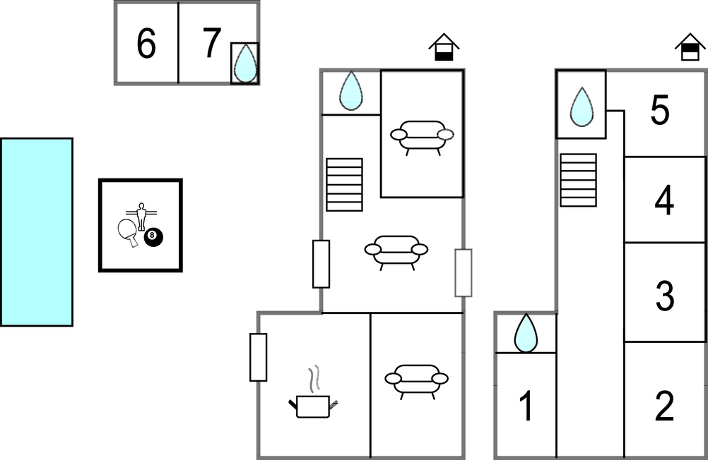 Feriehus - Bordeaux , Frankrike - FAG197 