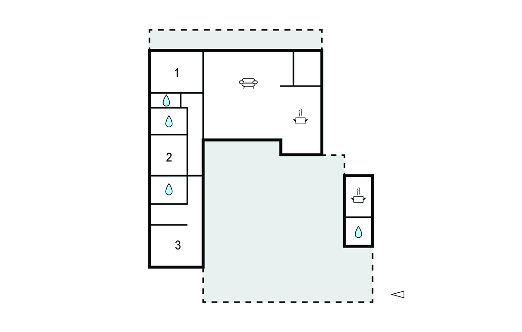 Location de vacances - Vendays-Montalivet , France - FAG264 