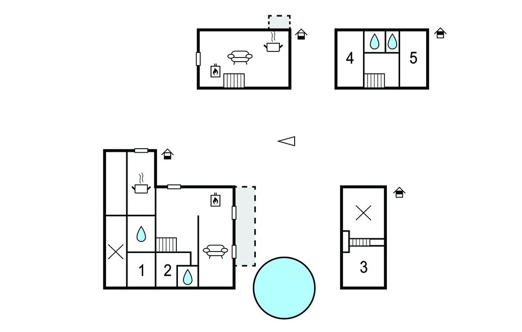 Location de vacances - Ossages , France - FAL146 