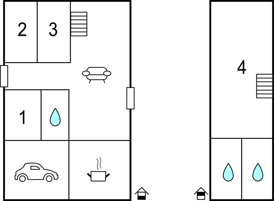 Ferienhaus - Anglet , Frankreich - FAP087 