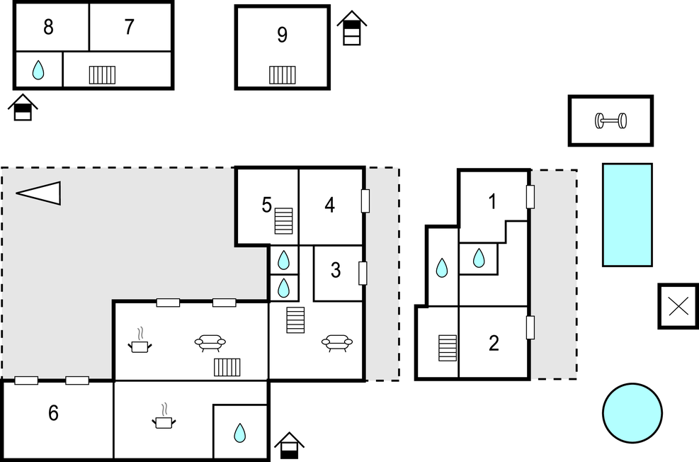 Ferienhaus - Bidart , Frankreich - FAP072 