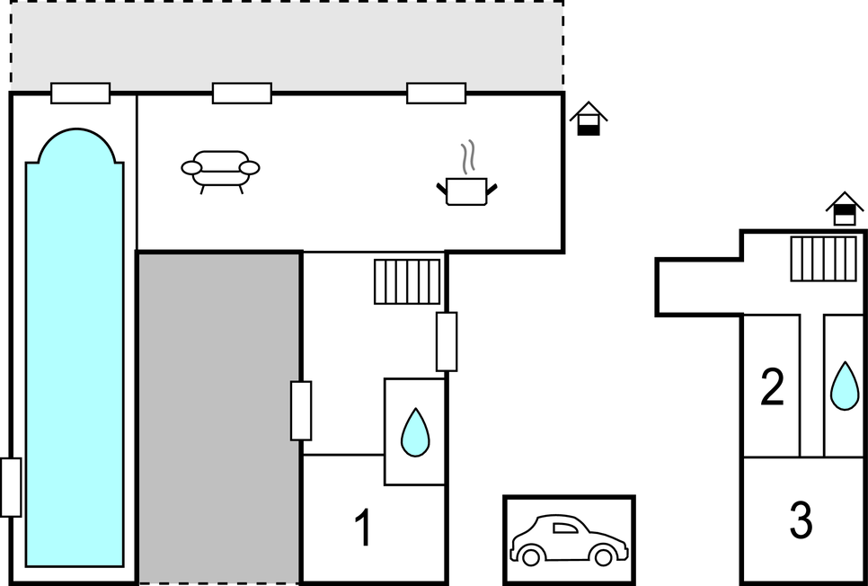 Ferienhaus - Pléhédel , Frankreich - FBC717 