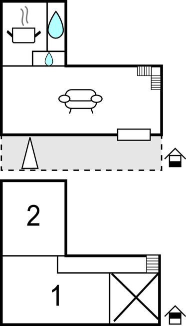 Semesterhus - Garlan , Frankrike - FBF058 